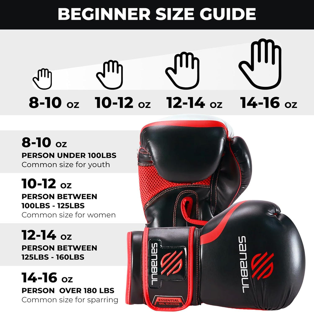 Elevate Your Training with Essential Gel Boxing Gloves - Perfect for Men & Women in Kickboxing, MMA, Muay Thai, and Heavy Bag Workouts
