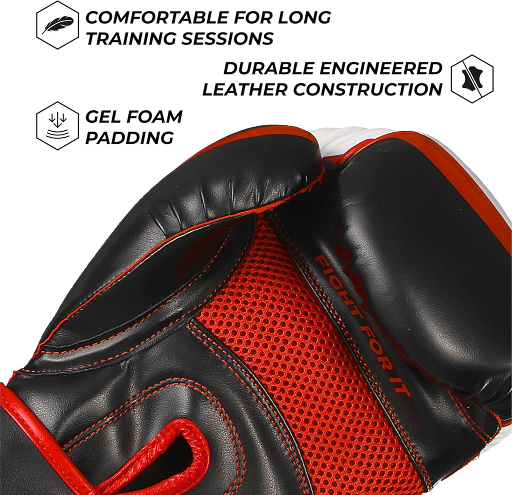 Elevate Your Training with Essential Gel Boxing Gloves - Perfect for Men & Women in Kickboxing, MMA, Muay Thai, and Heavy Bag Workouts