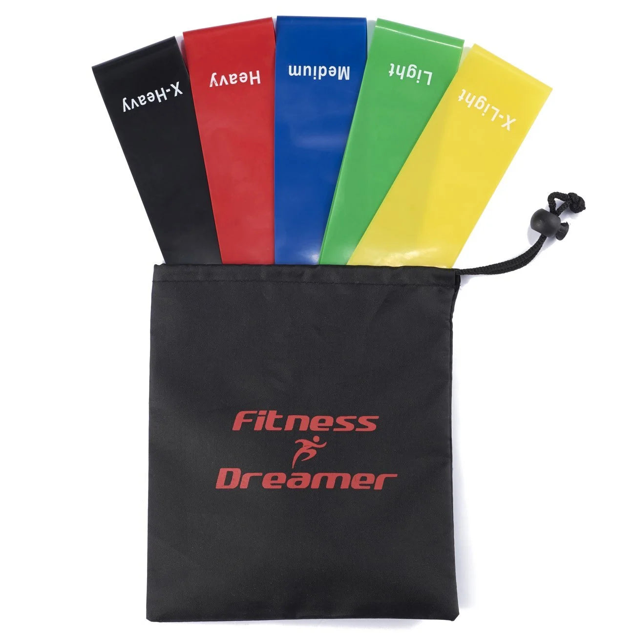 Transform Your Fitness Routine with Our Set of 5 Premium Resistance Bands - Ideal for Strength Training, Rehabilitation, and Yoga!