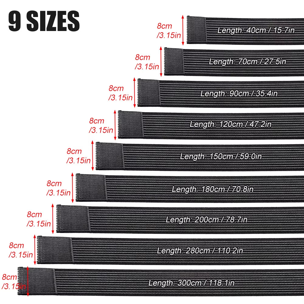 1Pcs 40-200Cm Compression Bandage Protector Knee Support Brace Sports Elastic Elbow Straps Leg Bands Elast Bandag Workout Wrap